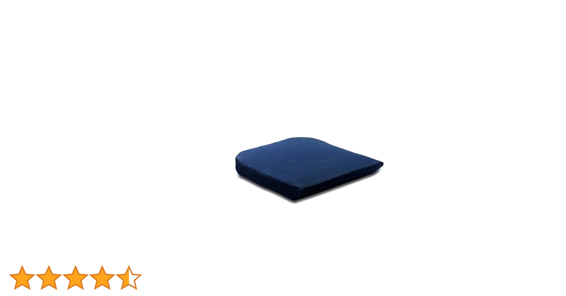 TEMPUR Seat Cushion 40 x 42 x 5 cm, Memory Foam Chair